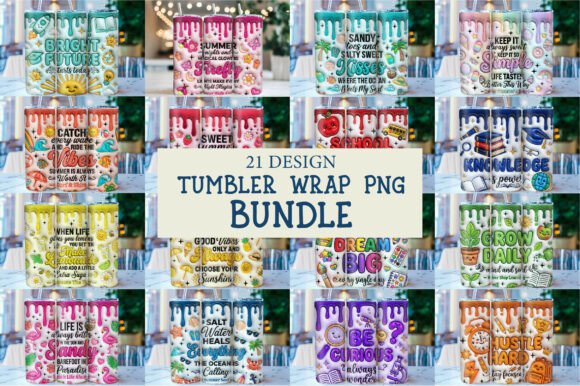 Download 3D Tumbler Wrap Png Bundle - 3d tumbler Collection