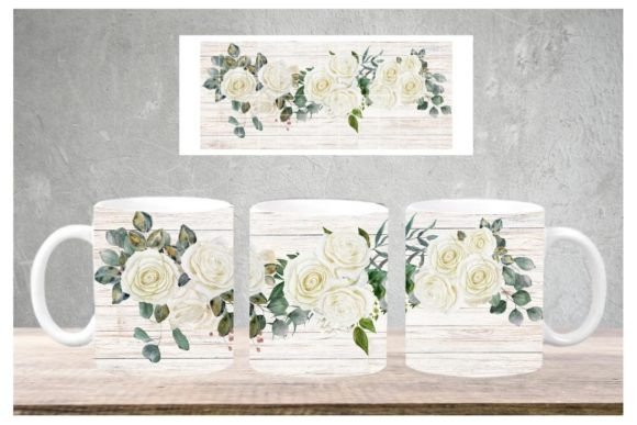 Download White Rose Flower Floral Mug Coffee - White Collection