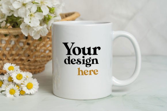 Download White Coffee Mug Mockup Sublimation - White Collection